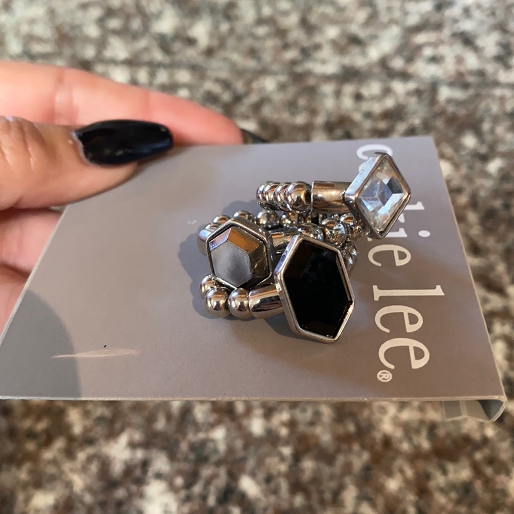 Cookie Lee stack rings - Picture 2 of 4